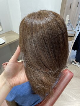 エイゼット バンビーニ 川越(AZ bambini) 【渡辺 渚】髪質改善メテオカラー×レイヤー【川越/本川越】