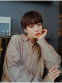 耳出しショートボブ/20代/30代/40代/50代/西阿知/イオン倉敷