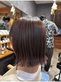 【切りっぱなしボブ×ハイライト】style 北村 健太