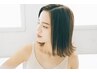 【平日限定★】髪質改善ナチュラルストレート+カット+リタッチカラー+Tr