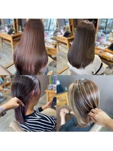 Mamiko/@mamiko_s_322【*透明感カラー*】【*韓国風アレンジ*】