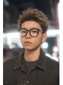 北九州メンズ美容室・ザクザク感のあるスパイキーショート
