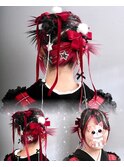 袴カチモリスタイル☆ツイン袴の着付け成人式卒業式着物浴衣