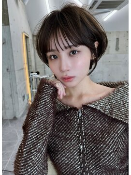 サイン 渋谷(SIGN) グレージュカラーレイヤーカットグレージュブリーチ無し