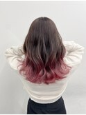 グラデーションピンク