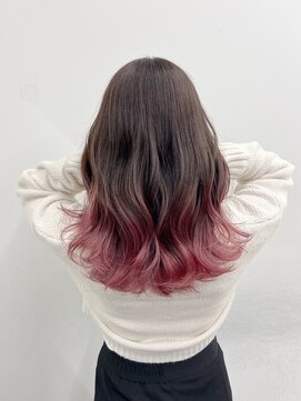 シエスタ バイ アンブルリュクス(siesta by amble luxe) グラデーションピンク