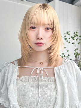 アルバム 池袋(ALBUM) 美髪顔周りレイヤーくびれヘア_ba520531