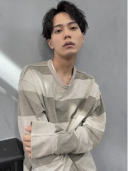 レベッカ(REBECCA)の写真/【茶屋町/中崎町】メンズパーマといえばREBECCA◆再現性が高く乾かすだけで決まるお洒落パーマならお任せ！