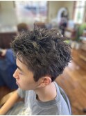 メンズツイストパーマ