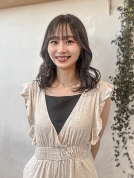 ゼスト 中野店(ZEST) 【ZEST中野/chihiro】ブリーチなしで透け感ベージュ