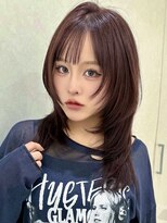 アイトーキョーエス 渋谷(AI TOKYO S)&nbsp;ハッシュカット/暗めカラー/ブリーチなし/ダブルカラー/レイヤー