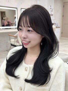 ビュー フクオカ(VIEW FUKUOKA) 髪質改善/レイヤーカット/ミディアム/顔周りカット