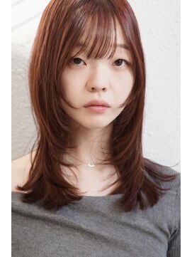 ハイレイヤー　ハッシュレイヤー　レイヤーカット