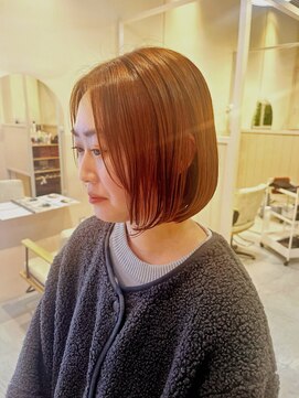 シダ(sida) 春先取り　オレンジブラウンカラー