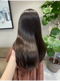 【透明感グレージュ】