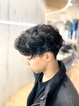 アース 土気あすみが丘店(HAIR&MAKE EARTH) メンズニュアンスパーマ