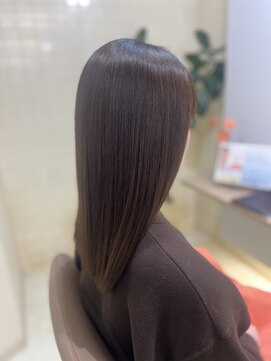 アン フィックス aun fix店 乾かすだけでまとまるキラ髪美髪スタイル