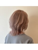 ニコラ(NICOLA)&nbsp;ブリーチオンカラー×ミルクティーベージュ