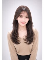 エートス(ethos)&nbsp;三好市美容室 くびれレイヤーショコラブラウン