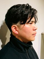 エムエイチザバーバー 本町(MH THE BARBER) 大人色気センターパート【北浜・堺筋本町・淀屋橋】