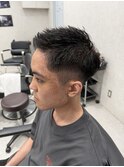 刈り上げビジネスベリーショートテーパーフェード大宮メンズ