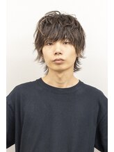 廣田玲於｜メンズカット×パーマ　