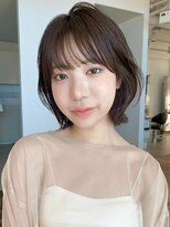 ビーチ(BEACH)&nbsp;★美髪イメチェン大人可愛い愛され小顔カットツヤミルクブラウン