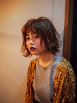 フラミューム 本厚木店(flammeum) カーリーボブ