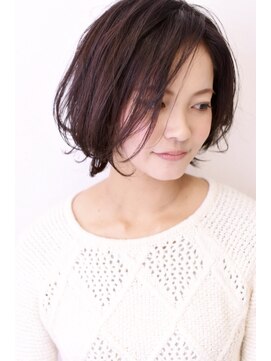 リノ ヘアー デザイン 河原町三条(Lino Hair Design) 【Lino Hair Design】大人なミニマムボブ【河原町】