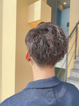 ロンド ストラーダ 心斎橋(Lond strada) 【津賀涼】お客様photo☆刈り上げ無造作パーマ☆