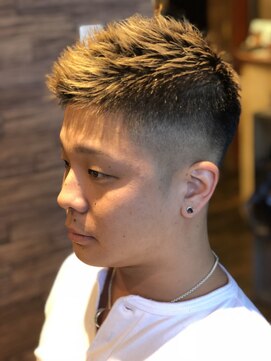 バルビエレ銀座(BARBIERE GINZA) フェードカット