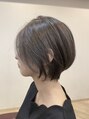 アールヘア(ar hair) ブリーチなしで作るイルミナアッシュ。明るいベースが必要です。