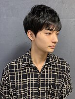 メンズオンリーサロン 創 立川&nbsp;黒髪×ナチュラルパーマ