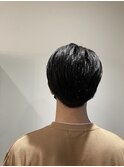 七三オールバックスタイル