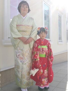 ホワイトハウスドゥエ(WHITE HOUSE II) 着付け