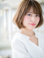 クオーレ ヘア アンジュ 水戸店(CUORE HAIR ange)&nbsp;*ange水戸*…カーキベージュ大人ガーリーひし形ストカールa