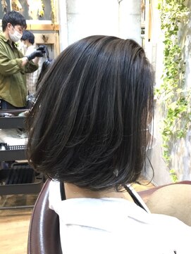 ロダット 横浜(LODAT by little) コントラストハイライト×アッシュグレー【LODAT横浜】