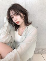 ティティ(TiTi)&nbsp;シースルー前髪柔らかラテカラー[TiTi_栗林れい]