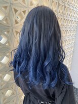 ワクヘアー(WaKu hair)&nbsp;ブルーグラデーション