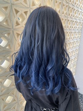 ワクヘアー(WaKu hair) ブルーグラデーション