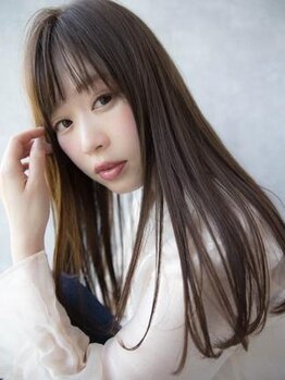 ミリィ 四日市(mily)の写真/《HPB AWARD 2025 BEST SALON SILVER Prize受賞》ダメージさせないに拘った、人気の髪質改善ストレート☆