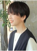 前髪長めショート/大人ショート/表参道/30代40代