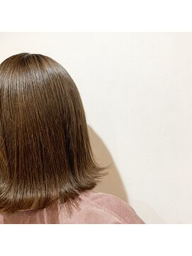 アネックスジャパン ゆめタウン高松店(ANNEX JAPAN) 外ハネボブ×ベージュブラウン