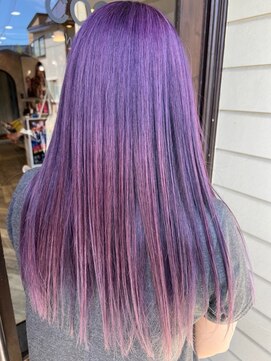 ヘア メイク ココ(hair make coco) ブリーチ×バイオレットカラー☆☆☆