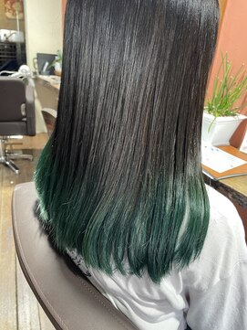 ジュジュル 稲毛本店(jujur) セクションカラー/セクションカラー/ペールベージュ[稲毛]