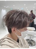 ☆お客様スタイル☆ナチュラルアップバングショート