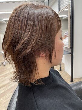 トエ(toe) レイヤーウルフ(薬院／薬院大通り／薬院美容室)