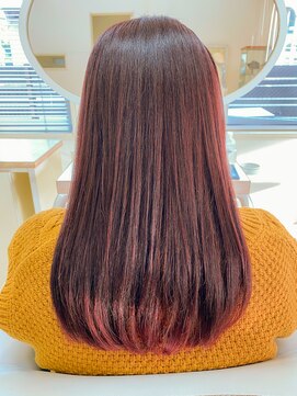 ヴァンカウンシル 福岡店(VAN COUNCIL) 赤味が目を引く☆ピンクレッドカラー