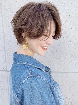 ロンド レグリーズ 立川(Lond leglise) ショート/くびれショート/くびれボブ/ショコラベージュ
