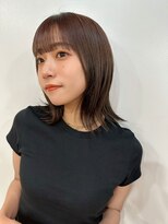 アイトーキョーエス 渋谷(AI TOKYO S)&nbsp;斜めバング/シルキーベージュ/ブラントカット[渋谷駅]